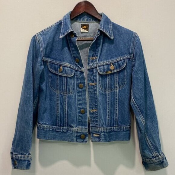 Vintage Lee Jean Jacket Size small - Picture 7 of 14